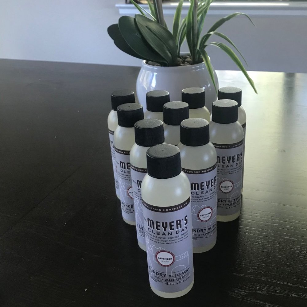 Mrs. Meyer's Clean Day Laundry Detergent 4 FL OZ. (bottles are sealed)